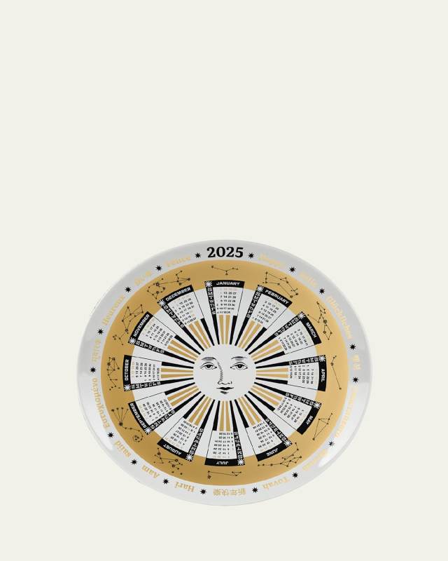 2025 Calendar Wall Plate